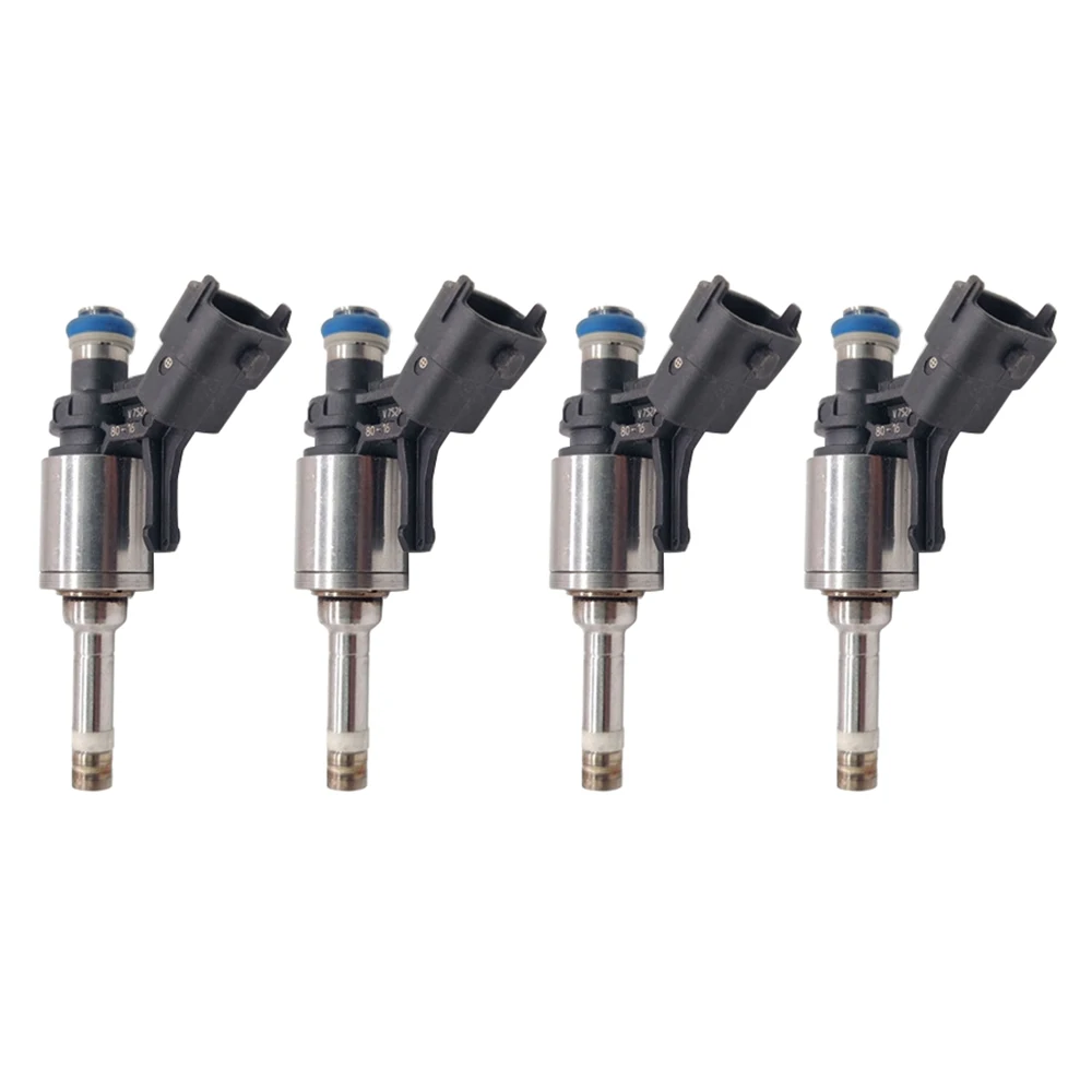 4Pcs Engine Valve Nozzle Injection Fuel Injector for Peugeot 308 T9 408 508 1.6 THP 16V Gs 9802541680