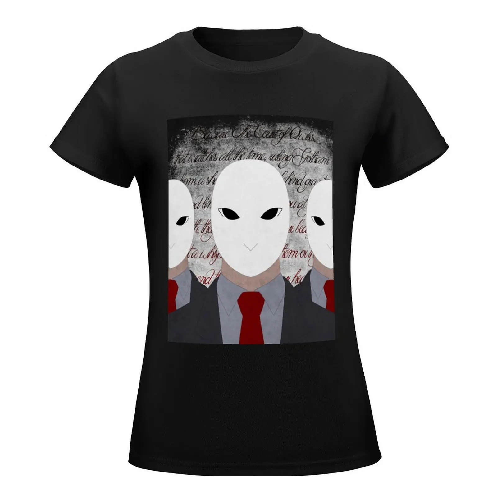 The Court of Owls T-Shirt tops korean fashion cute tops Women's tee shirt