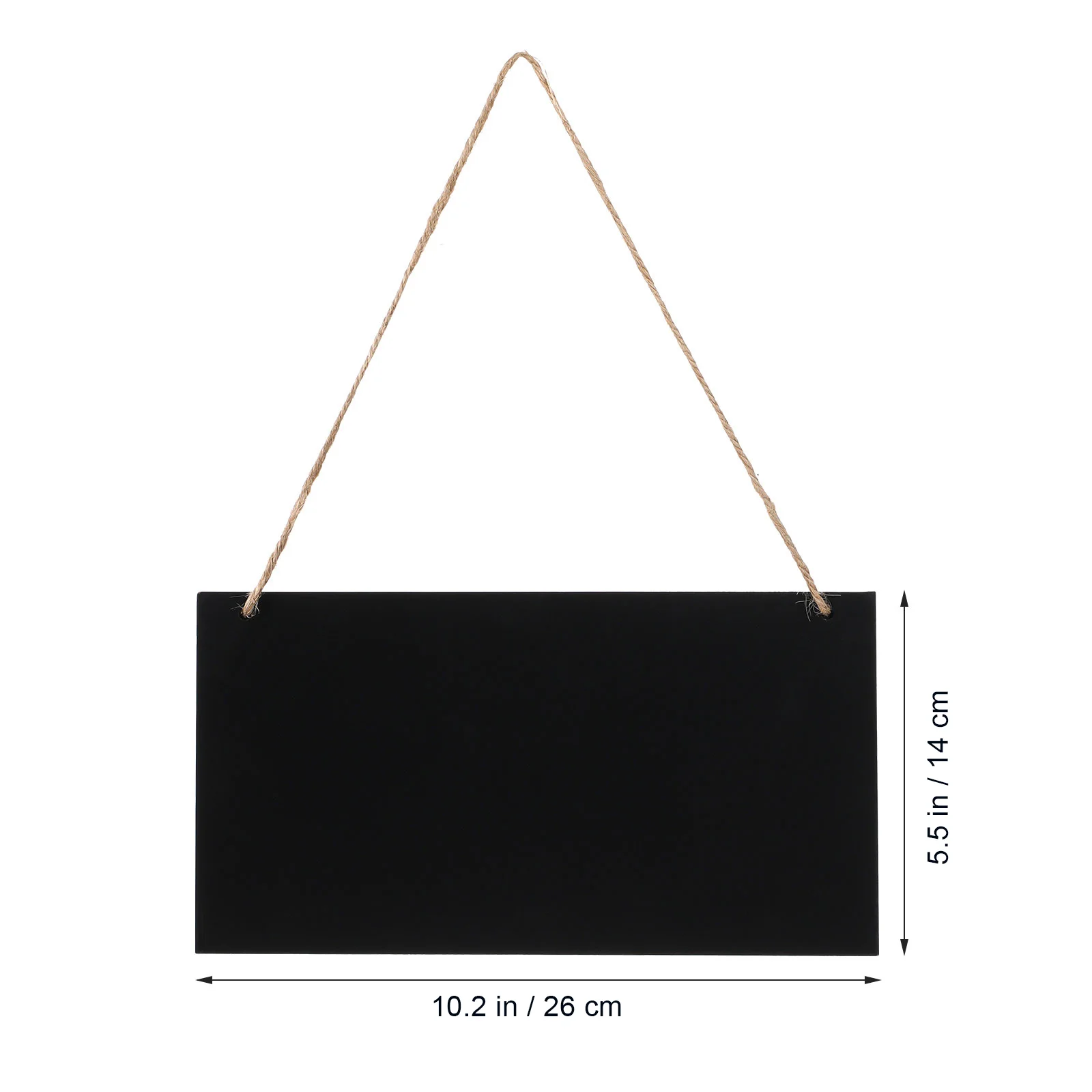 Erasable Chalkboards Boards 26x14cm Rectangle Hanging Display for Wedding Party Restaurant Menu Table Markers