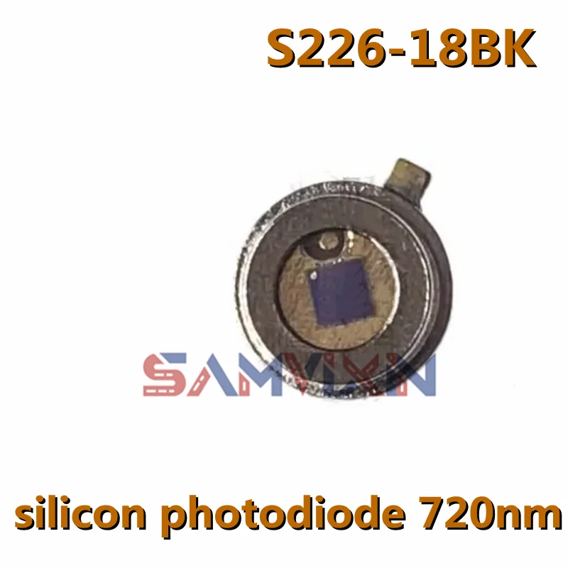 (1-10pieces) S1226-18BK S1226 TO-18 silicon Photodiode Module 720nm Sensitivity 2Pin DIP 100% In Stock