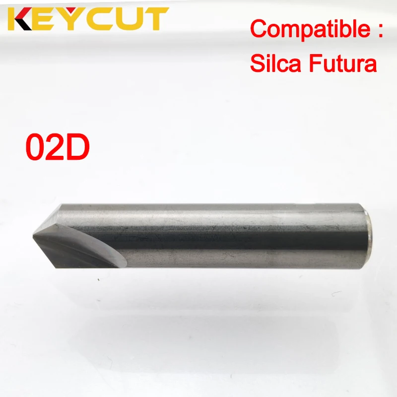 실카 퓨투라 02D 02DW 100 °    딤플 커터는 ILCO Silca Futura 자동 및 프로 키 머신 애프터마켓에 적합합니다.