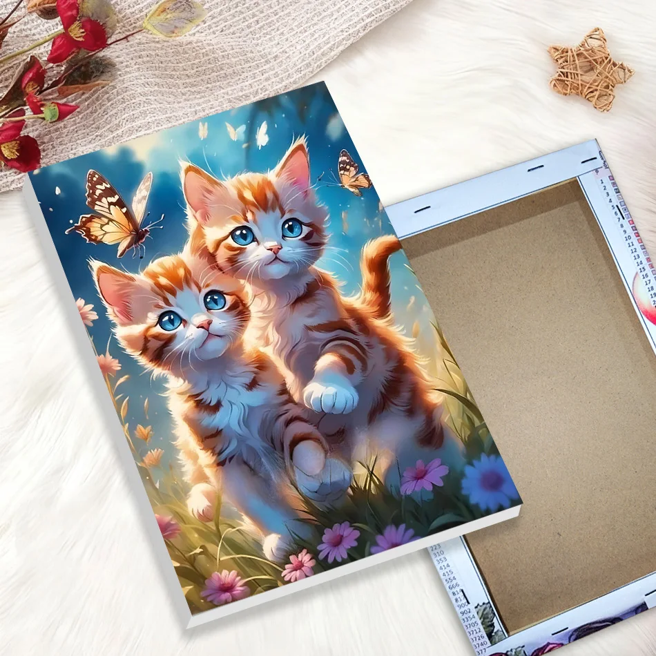 

Алмазная вышивка 5D DIY с рамкой: Кот, полное квадратное/круглое алмазное покрытие, распродажа, картина с животными из страз, декор для стен