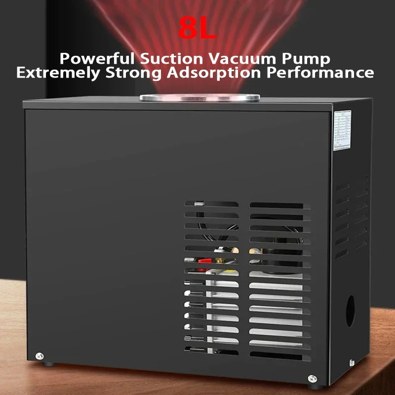 Мощная 8-литровая машина для производства всасывающей веревки, универсальный дизайн, специальный инструмент для литья пресс-форм с обратным ходом, машина для всасывания гипсовой формы