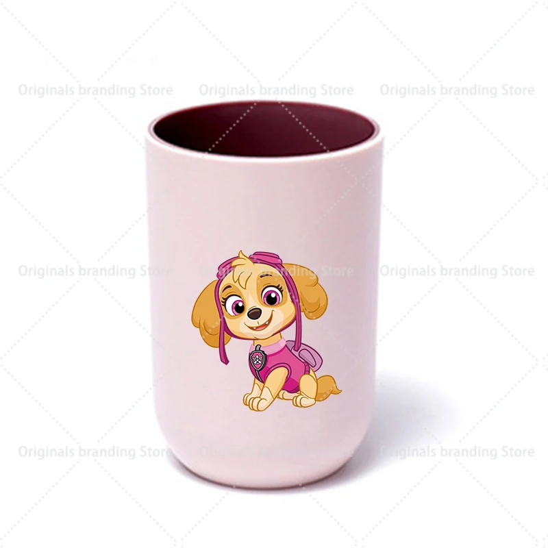 PAW Patrols Water Cup Toothbrush Cup Women Men Cartoon Anime Mouthwash Cup Female Water Cups Birthday Christmas Home Gifts - view 3