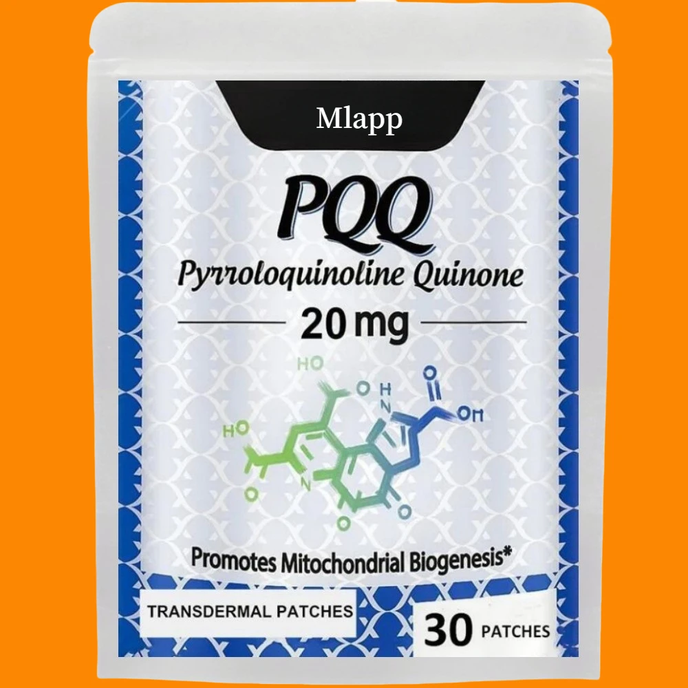 

PQQ (Pyrroloquinoline Quinone) Трансмические патчи -30 патчей Поставка на один месяц