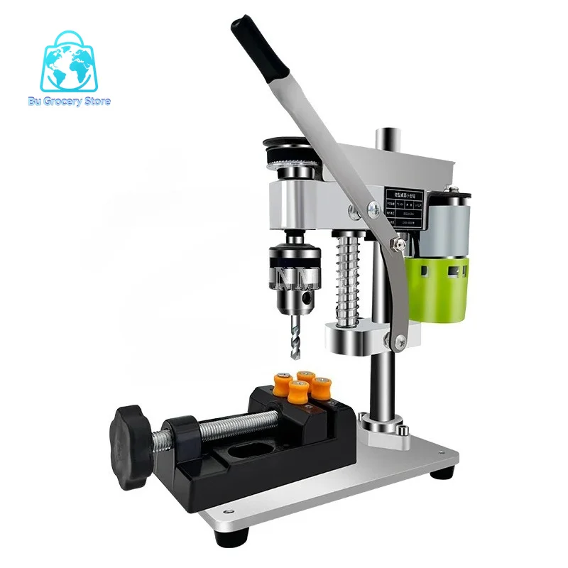 Home Mini Desktop Drill DIY Watch Repair Desktop High Precision DC Variable Speed Drilling Drill