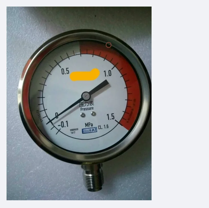 

Подходит для медицинского электрического испарителя с подогревом Shandong Xinhua, манометра чистого испарителя-0,1 ~ 1,5