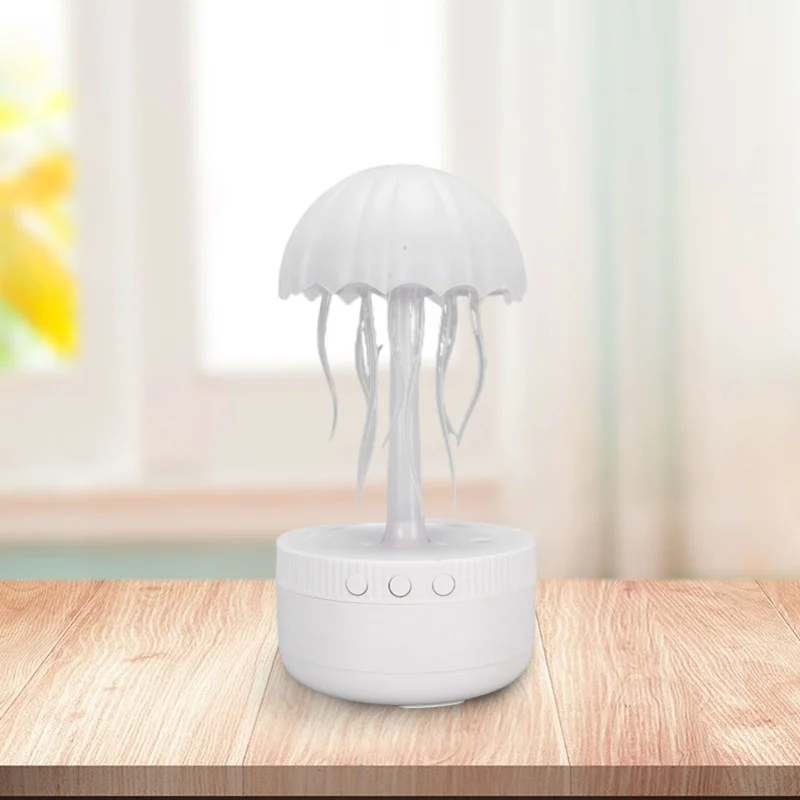 

Увлажнитель воздуха большой емкости «Медуза» с функцией диффузора для эфирных масел, автоматическим отключением и ночником для домашней ароматерапии