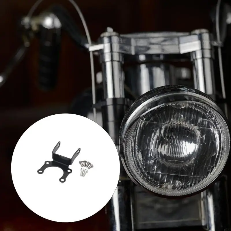 D5BE Motorcycle Headlight Mounting Rack System 12kg Weight Capacity Weatherproof Design Effortless Setups For Custom Lighting