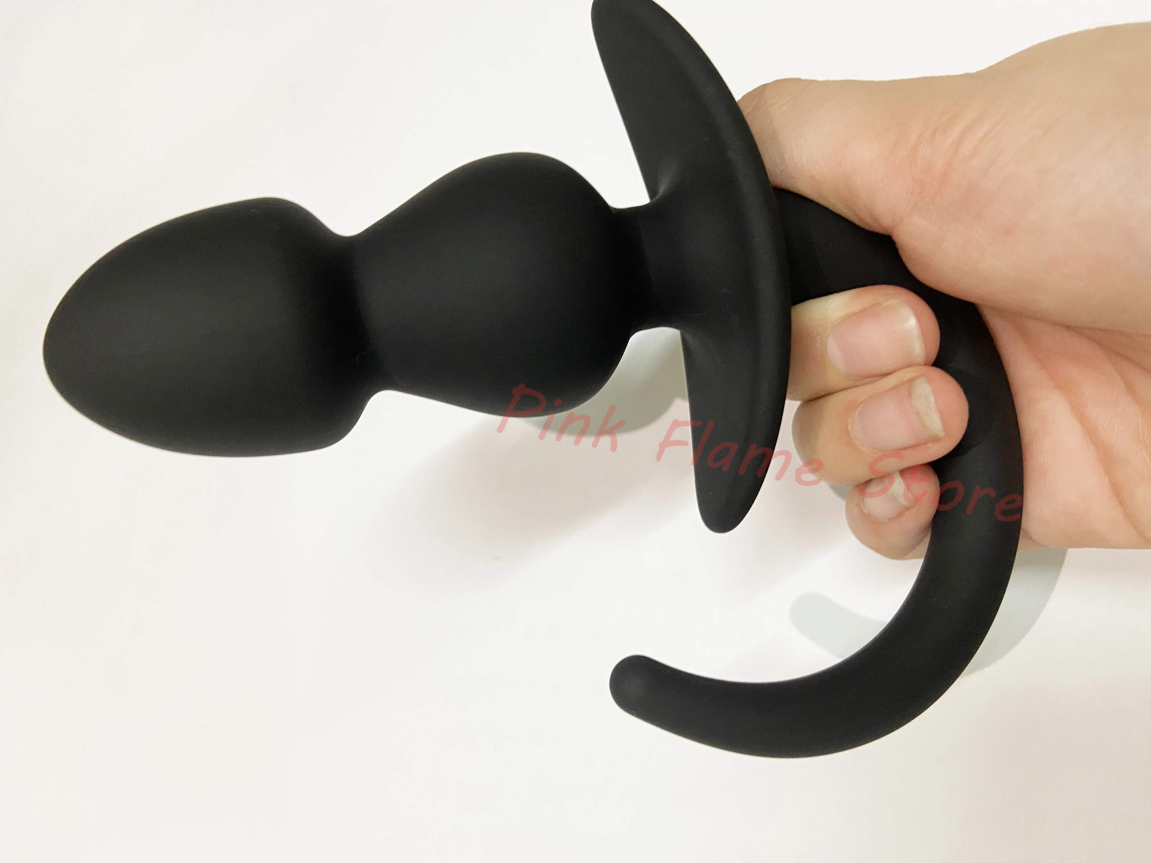 New Silicone Dog Tail G-spot Stimulation Butt Plug Women Men Gay Sex Game Slave Anal Expander BDSM Erotic Toys Roleplay Pup Tail