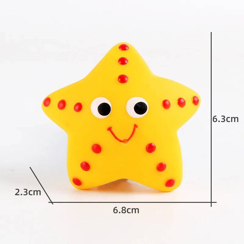 Set di giocattoli da bagno con polpo granchio stridulo Set di animali marini in gomma morbida per neonati Parco acquatico Piscine da gioco Bagno Divertimento in acqua Giocattolo da bagno