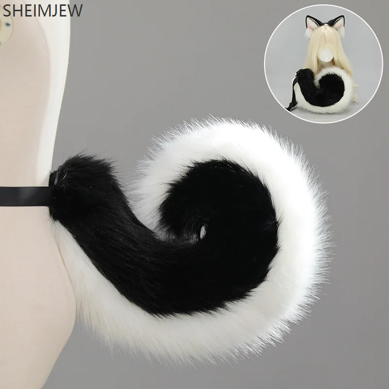 

Halloween Dog Ears Tail Set Shiba Inu Cosplay Costume Realistic Animal Ears Tail Anime Party Cute Kawaii Pet Cosplay Accessories