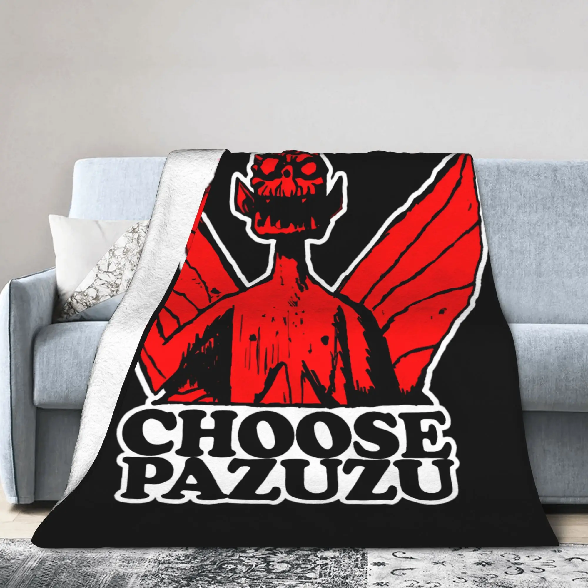 Soft Blankets setan abang marakne sugeh yo ra bos Gorillaz Bedding Throws  Flannel Bedspread For Living Room Fluffy Bed Cover