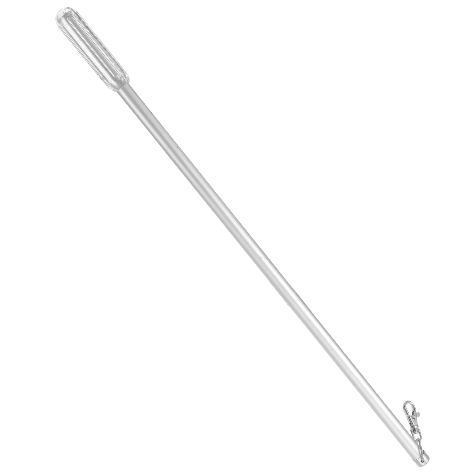 Versatile Curtain 50cm Aluminum Alloy Track Roman Rod Manual Push and Pull Small Lever Hand (black) Blind Plate Long