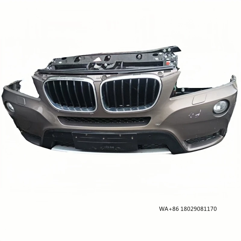 

Used for X3F25 Front Bumper with Heat Dissipation Network Fan Supports Front Bar Other Products Includes Fog Light Cut-Outs