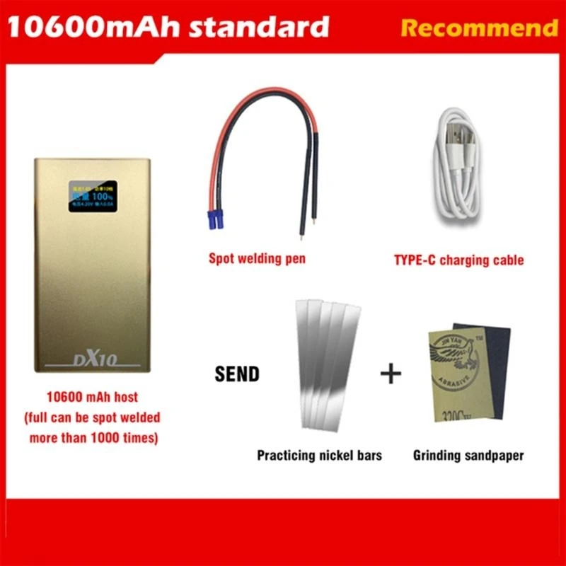 20 Levels Adjustable 0.5-2.5 Seconds Delay OLED Screen Polymer Lithium Battery Electric Welding  Spot Welding high quality