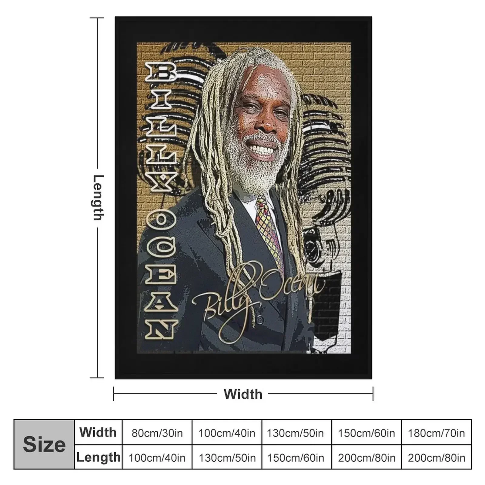 Funny Men Premium Billy Hair People Call Me Throw Blanket Thermal Moving Decorative Throw Decoratives Blankets