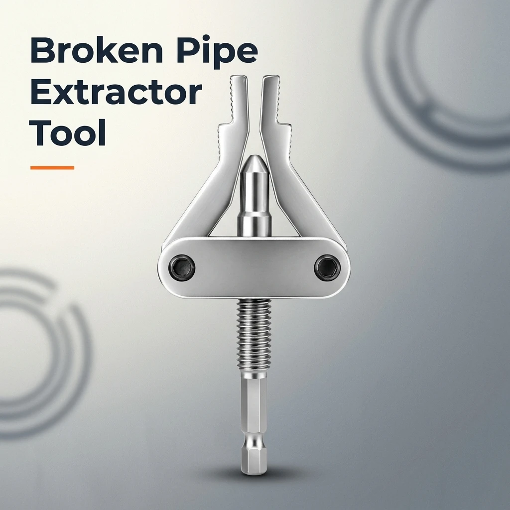 Water Pipe Thread Breakage Extractor, Multifunctional Pipe Thread Breakage Remover, Household Faucet Damaged Tap Repair Tool.