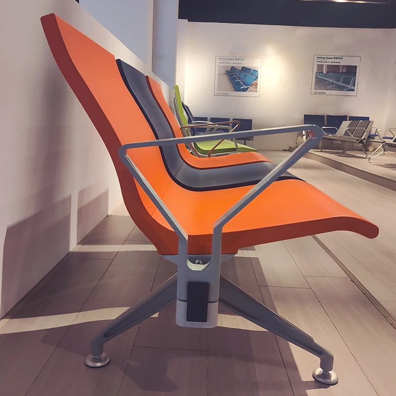 

Airport Waiting Chair 4 PU Hospital Waiting Room Clinic Reception Area