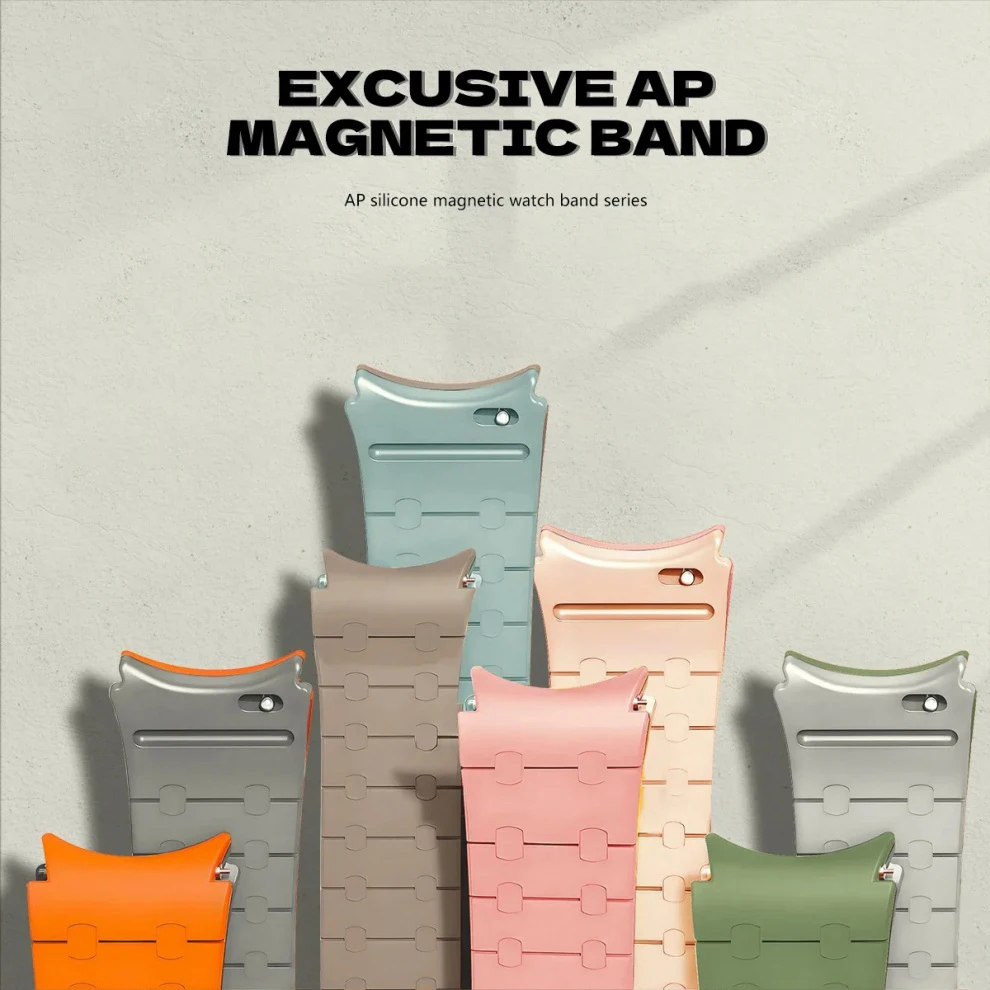20mm Silicone Magnetic Band for Samsung Watch Galaxy Classic 43mm 47mm 42 46mm 7 6 5 4 44 40mm No Gaps Strap 5 Pro 45mm Bracelet