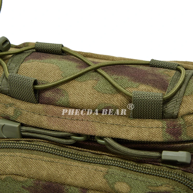 1000D a-tacs fg camouflage waist bag hunting tactical bag cycling cross-body bag fishing waist bag outdoor range bag