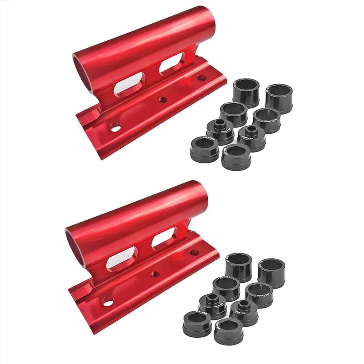 *SPOR 2X Bike Car Roof Mount Rack Holder Transportation Mount Rack Quick Release Thru Axle Bicycle Carrier Bracket Holder Red
