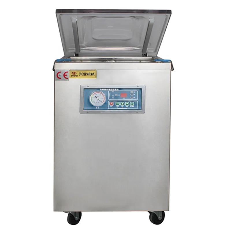 DUOQI DZ-360  stand and table type available 2 seal with fish,steak,hardware ,liquid beef vacuum packaging machine vacuum sealer