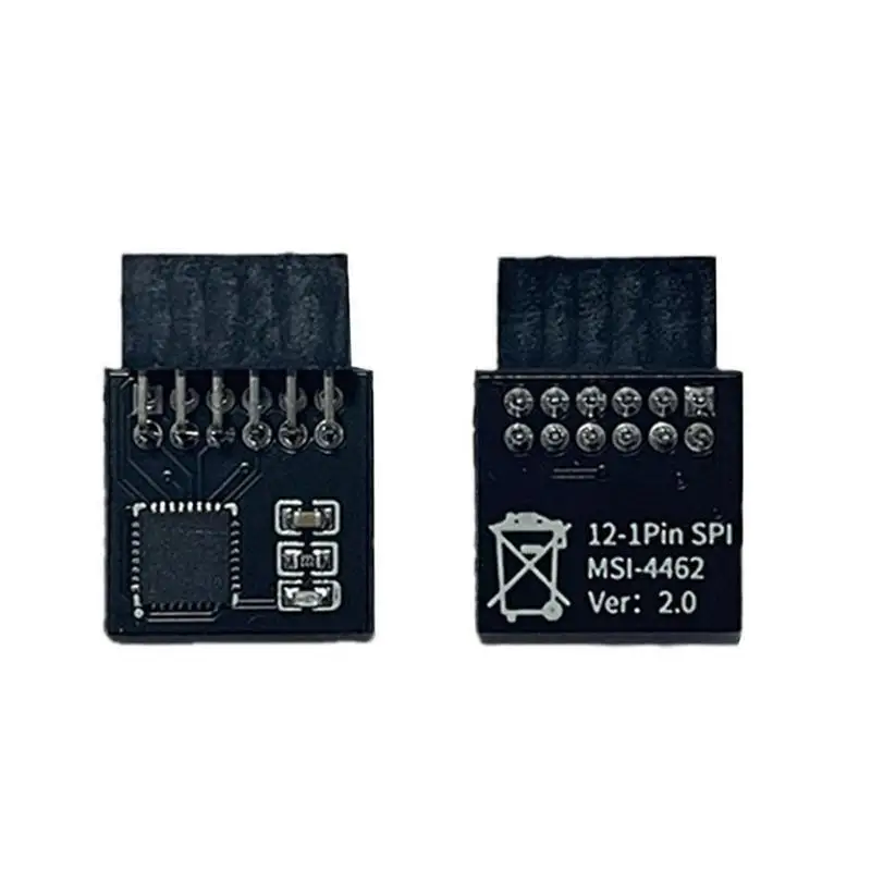 TPM 2.0 Modul Verschlüsselung Sicherheitsmodul Remote-Karte unterstützt 12 14 18 20 Pin für ASUS/MSI/GIGABYTE Multi-Marken-Motherboard – Detail 30