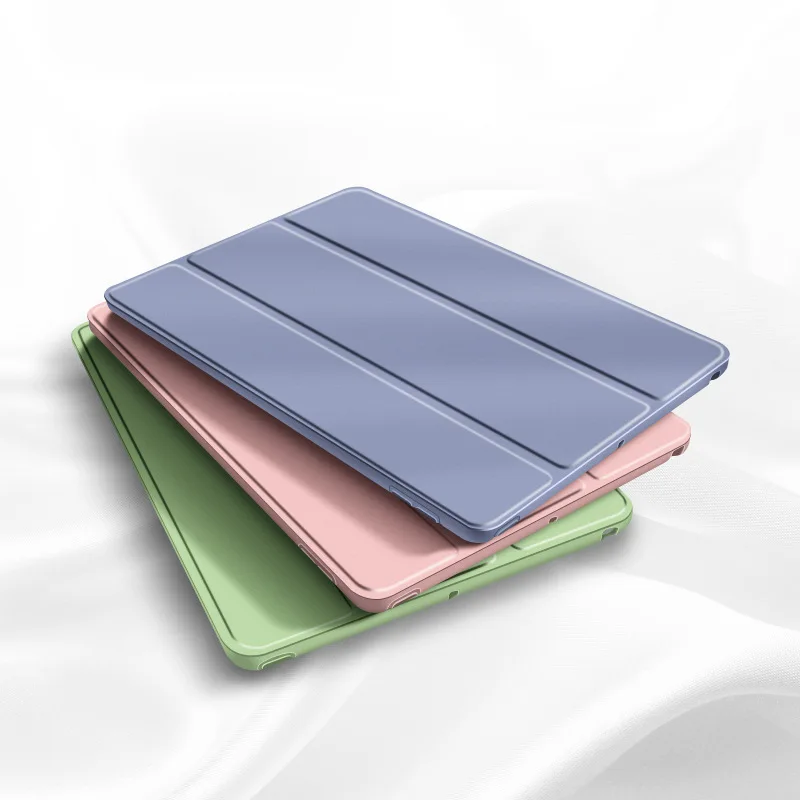 2026 Leather Stand Case for IPad A19 12th A16 11th M5 M4 Pro Air 8 MINI 5 6 7 8 9 10th 11 13" 10.9 8.3 Soft Liquid Silicon Cover 2