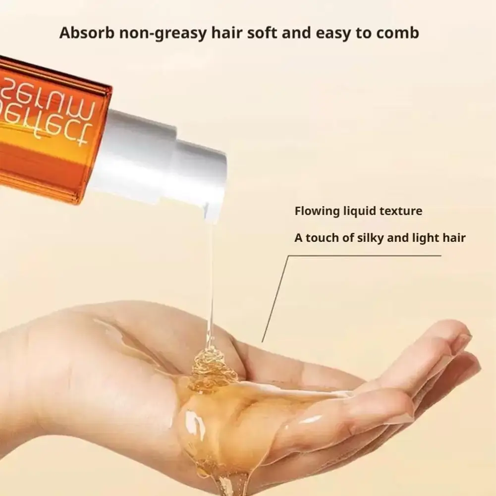 1 قطعة بلسم الشعر ترك في 80 مللي إصلاح جاف جعد لا شطف صيغة زيت طبيعي تغذية السلس تألق علاج الشعر