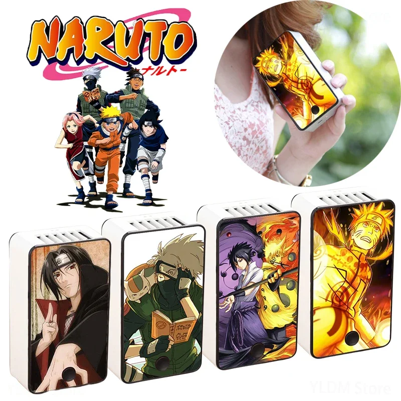 

Naruto Sasuke Mini Air Cooler Portable Smart Air Conditioner Summer Long Endurance USB Cooling Handheld Fan Kids Birthday Gift