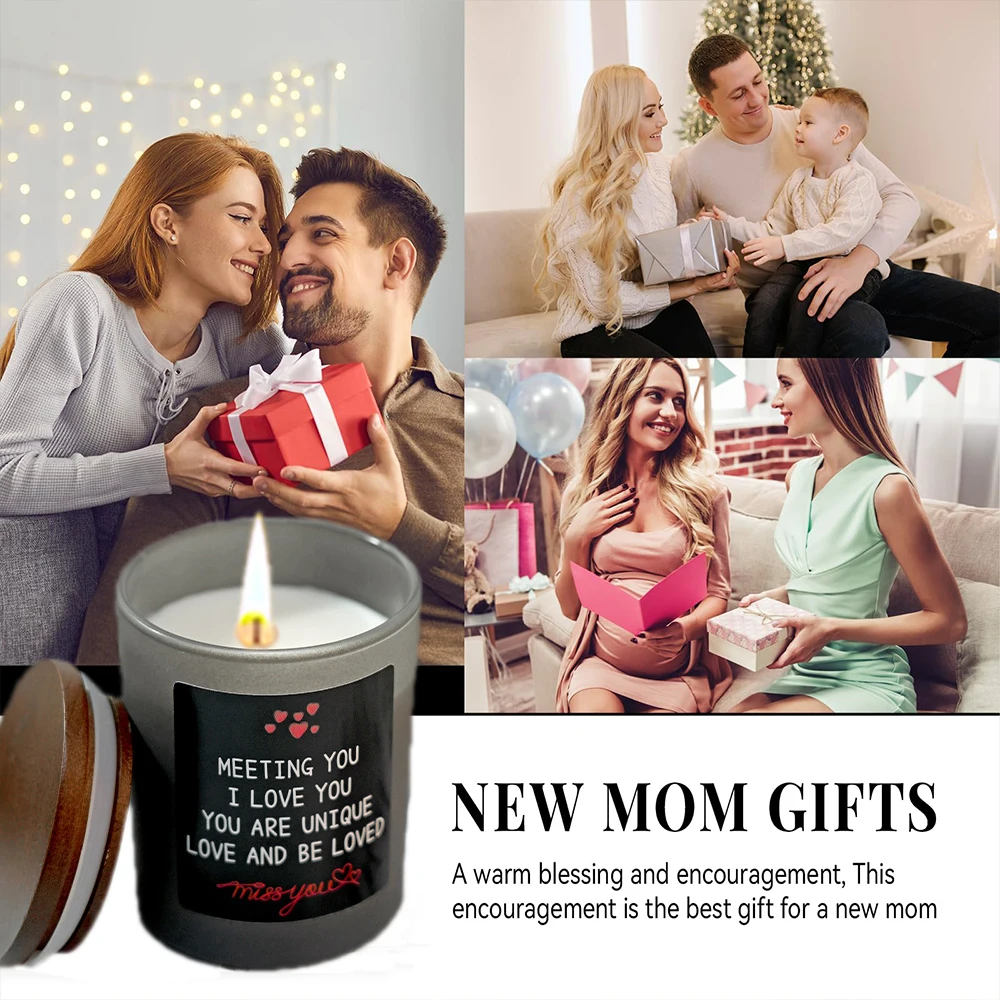 Men Women Valentines Day Gifts for Him Her Romantic Gifts for Anniversary Birthday Christmas Gifts Lavender Scented Candle