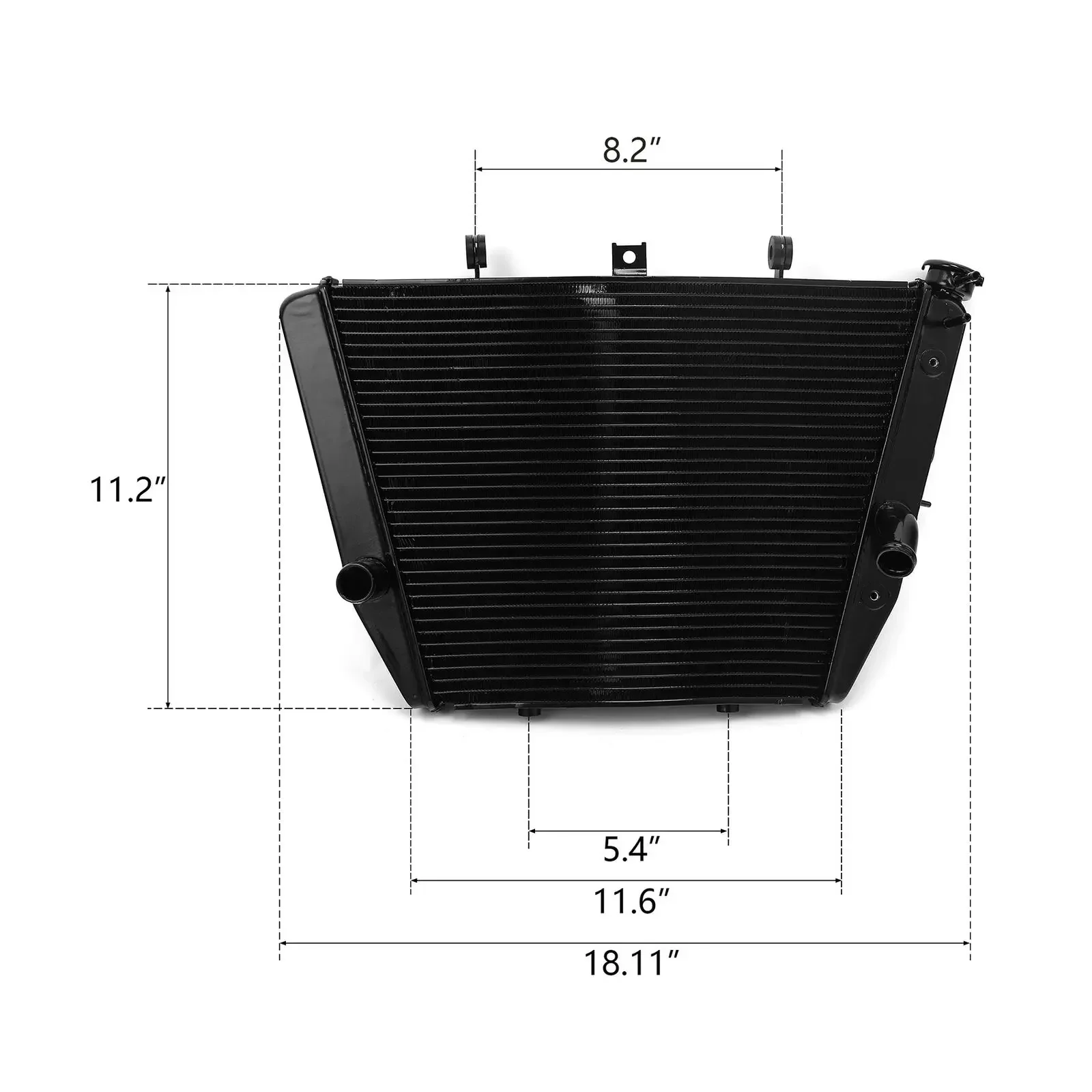 Motorcycle Aluminium Engine Radiator Cooler Cooling For Suzuki GSXR1000 GSXR 1000 2005-2006