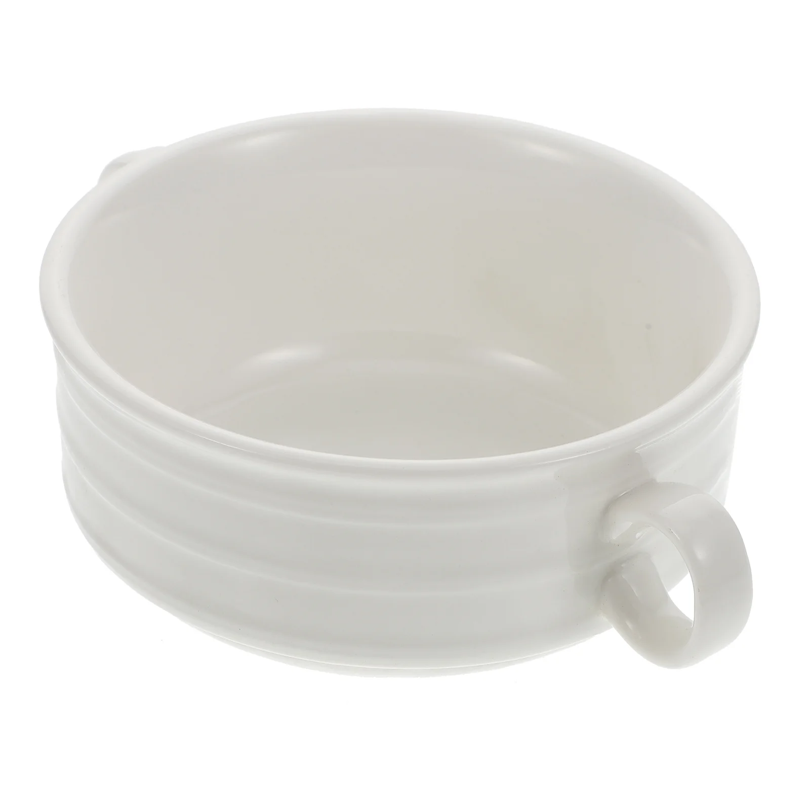 

1 шт., высококачественная керамическая чаша для приготовления на пару, термостойкая, прочная, многофункциональная, для кухни, ресторана, керамическая миска для тушения