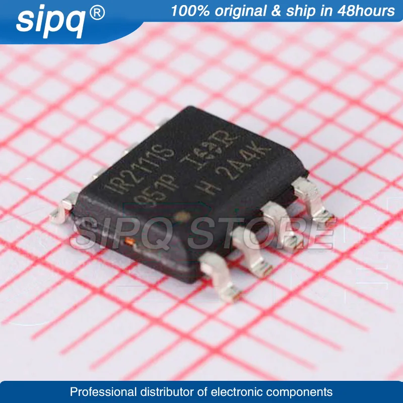 

10PCS/LOT IR2111STRPBF SOP-8 Brand New and Original Driver 600V 2-OUT High and Low Side Half Brdg Inv/Non-Inv 8-Pin SOIC N T/R