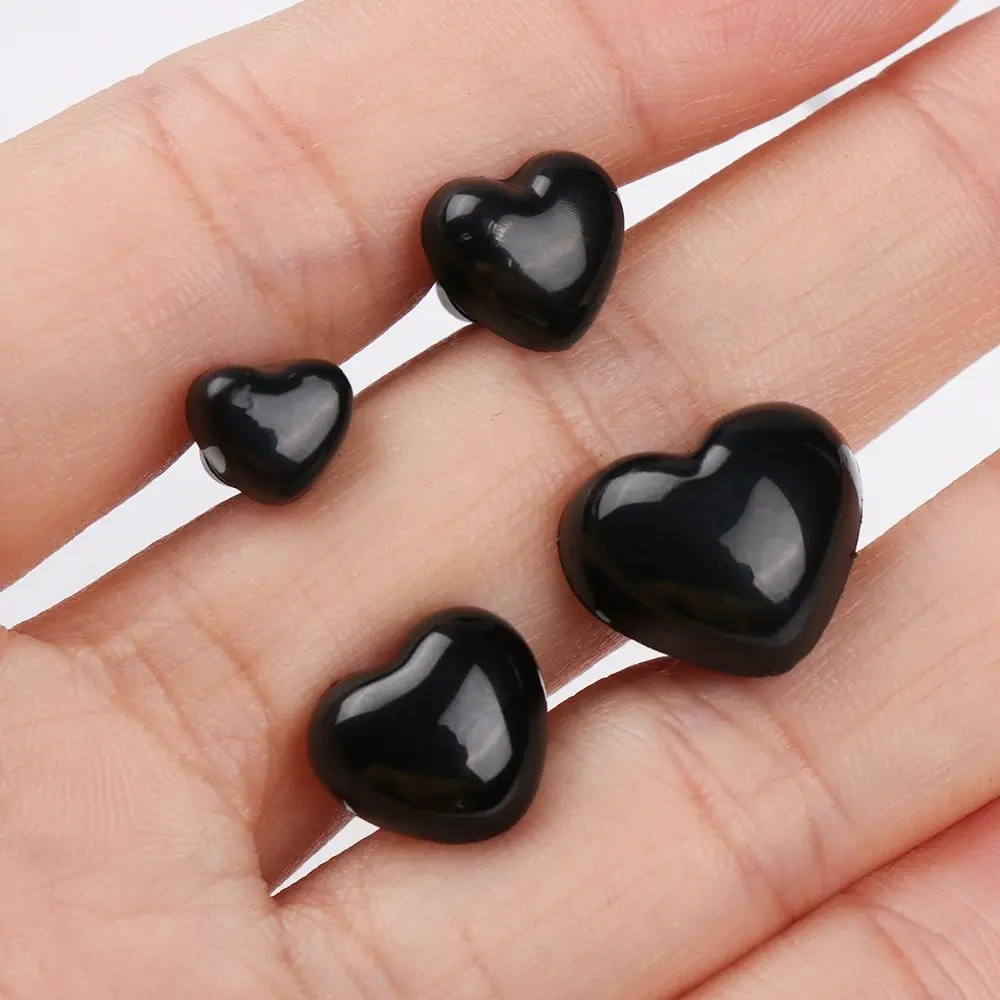 10 stücke/5 paar Rosa/Rot/Schwarz Für BJD Puppe DIY Sicherheit Tier Spielzeug Puppe Machen Handwerk kunststoff Augen Augapfel