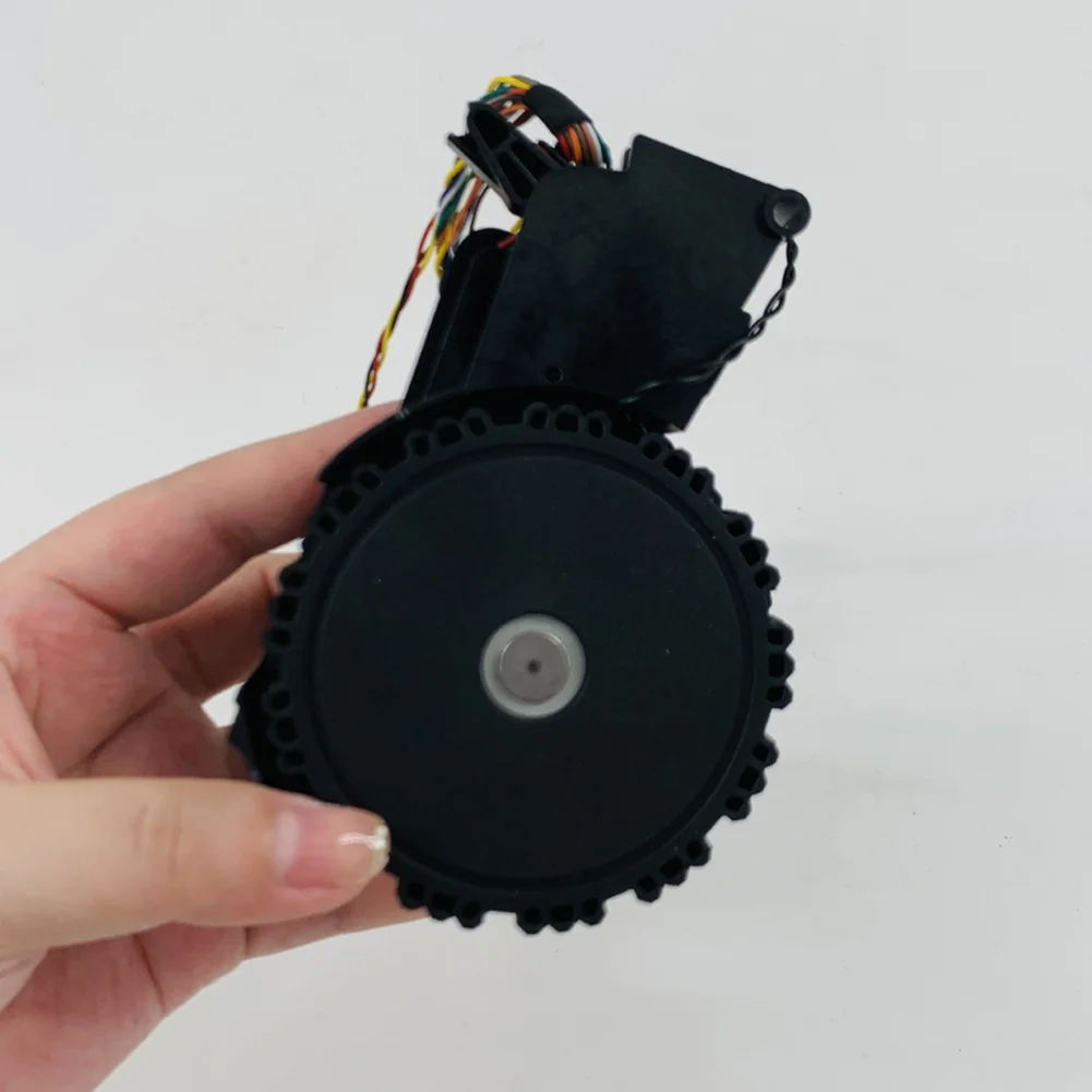 Robot Vacuum Main Wheel Replacement for Mova Z60 Ultra Roller Left or Right Wheel for Self Emptying Models Black