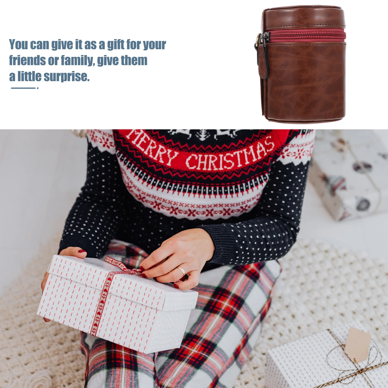 

Camera Lens Bag Bags Pouches Storage Case Organizer Coffee Protective Cases