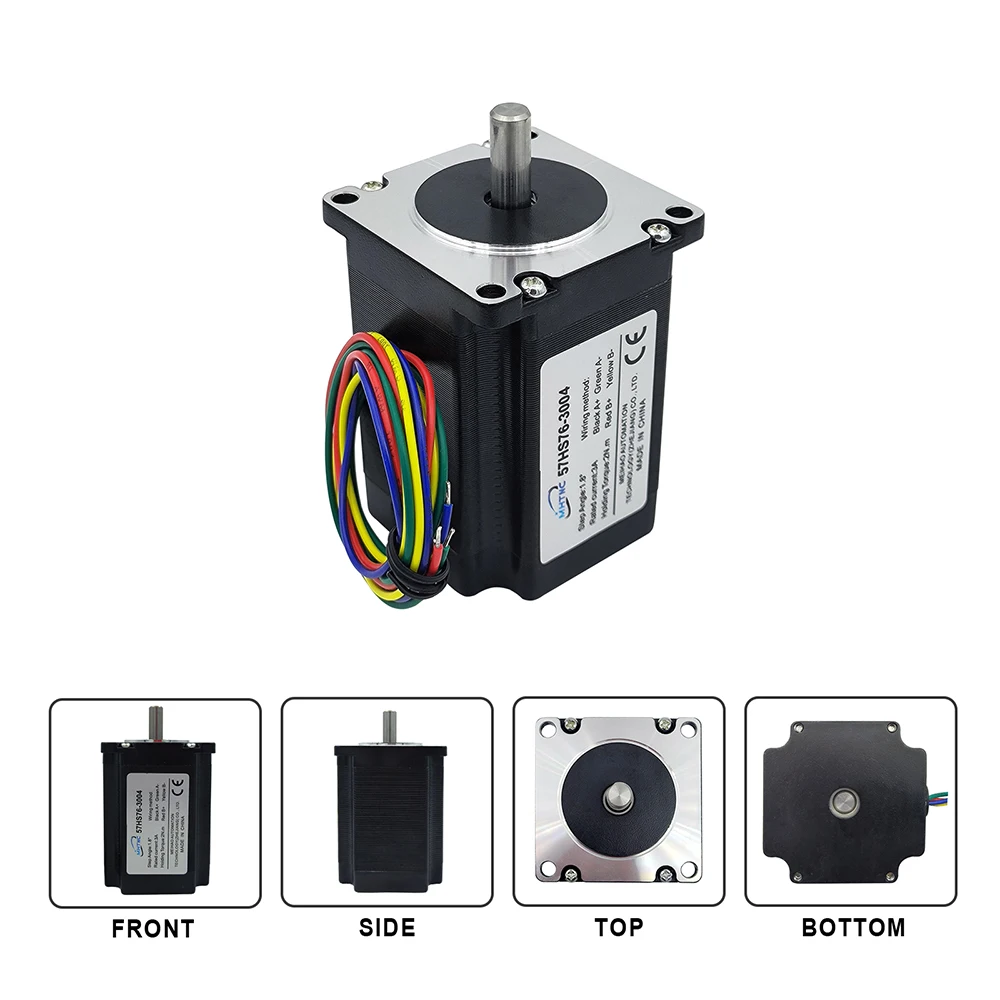 MHTNC Nema23 57HS76 Stepper Motor 2 Phase 2.0N.m 285ozin 76mm