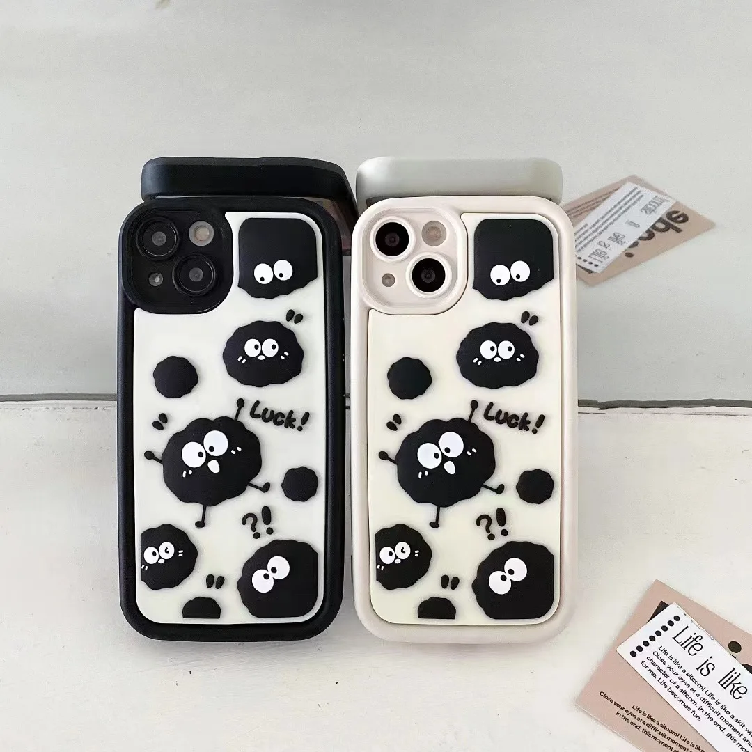 For IPhone 14 Pro Fashion Design INS 3D Stereoscopic Silicone Cartoon Melody Suitable for Apple 15 14 13 11 12 Pro Covers