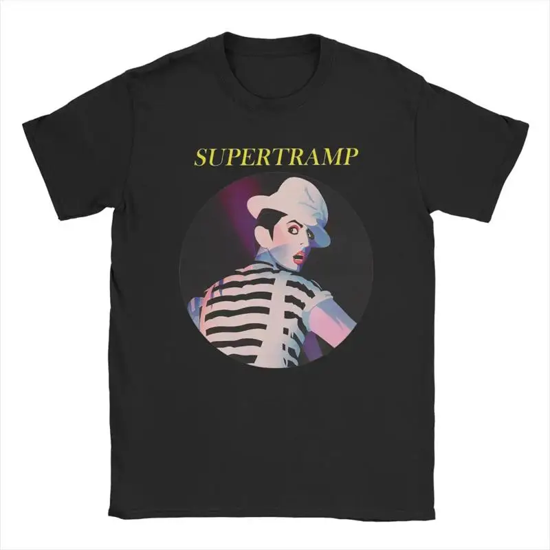 Camiseta de las últimas palabras famosas de Supertramp para hombre, ropa de algodón puro, novedad, Short Sl