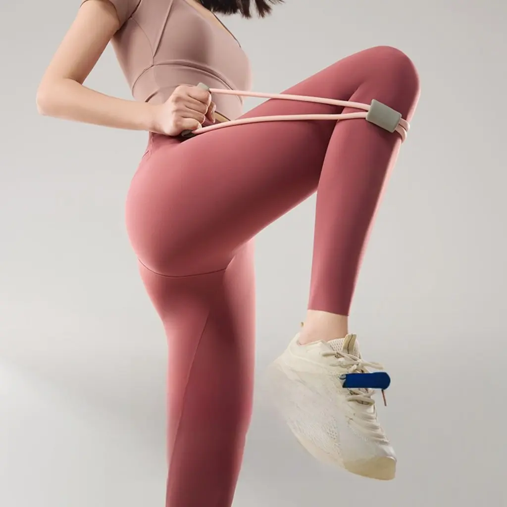 

Спортивные брюки для йоги с высокой талией и карманами для женщин, летние тонкие утягивающие леггинсы с изображением акулы, колготки с девятью точками для ношения на улице