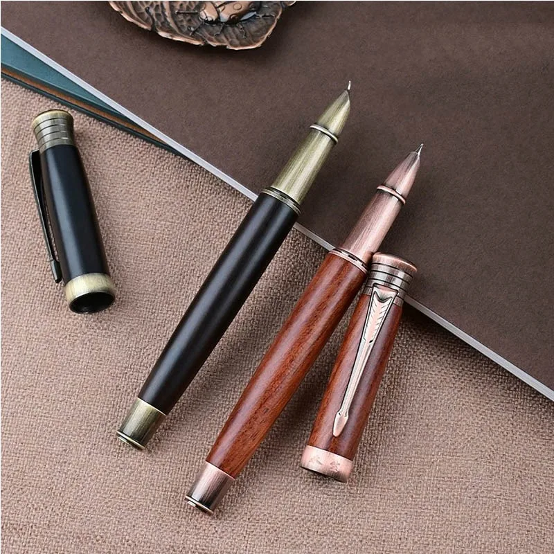 

Yongsheng 9388 Sandalwood 0.7mm Art Calligraphy Pen Retro Wooden Fountain Pen for Writing Practice High-grade Wooden