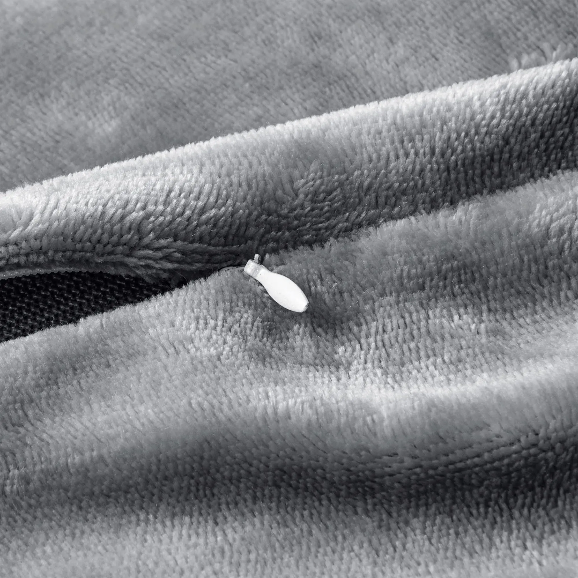 Capa de almofada corporal com fecho de zíper, fronha de corpo super macia 20 x 54 polegadas, fronha de travesseiro de corpo longo de pelúcia fofa de luxo