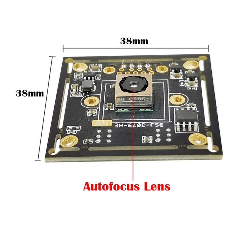 Nuova fotocamera Autofocus con sensore IMX179 da 8mp con supporto USB2.0 UVC OTG Plug & Play 100 gradi senza distorsione obiettivo Webcam 4K