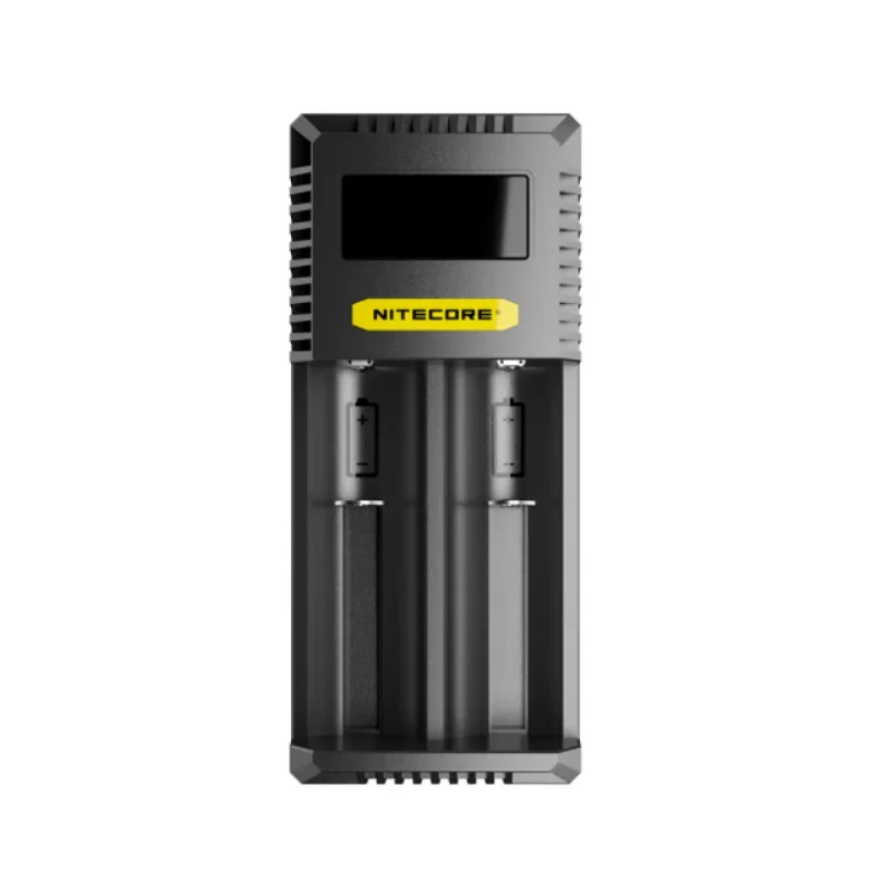 Nitecore CI2 Dual-Slot USB-C Smart Charger for Li-ion Ni-Cd NiMH Batteries 18650 14500 CR123 16340 26500 18350 21700 AAA AA