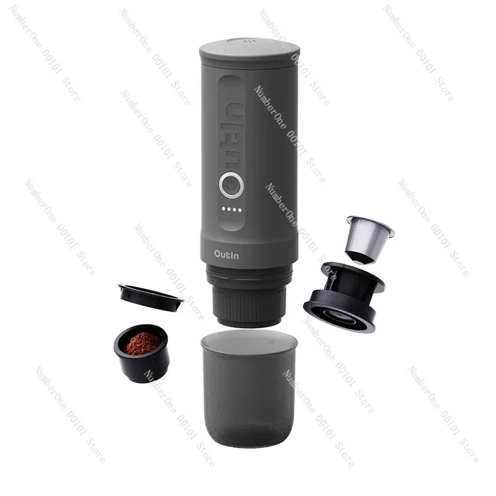 

Nano Portable Handheld Coffee Machine Heated Camping Hiking Automatic Car Small Gift Ultra Light