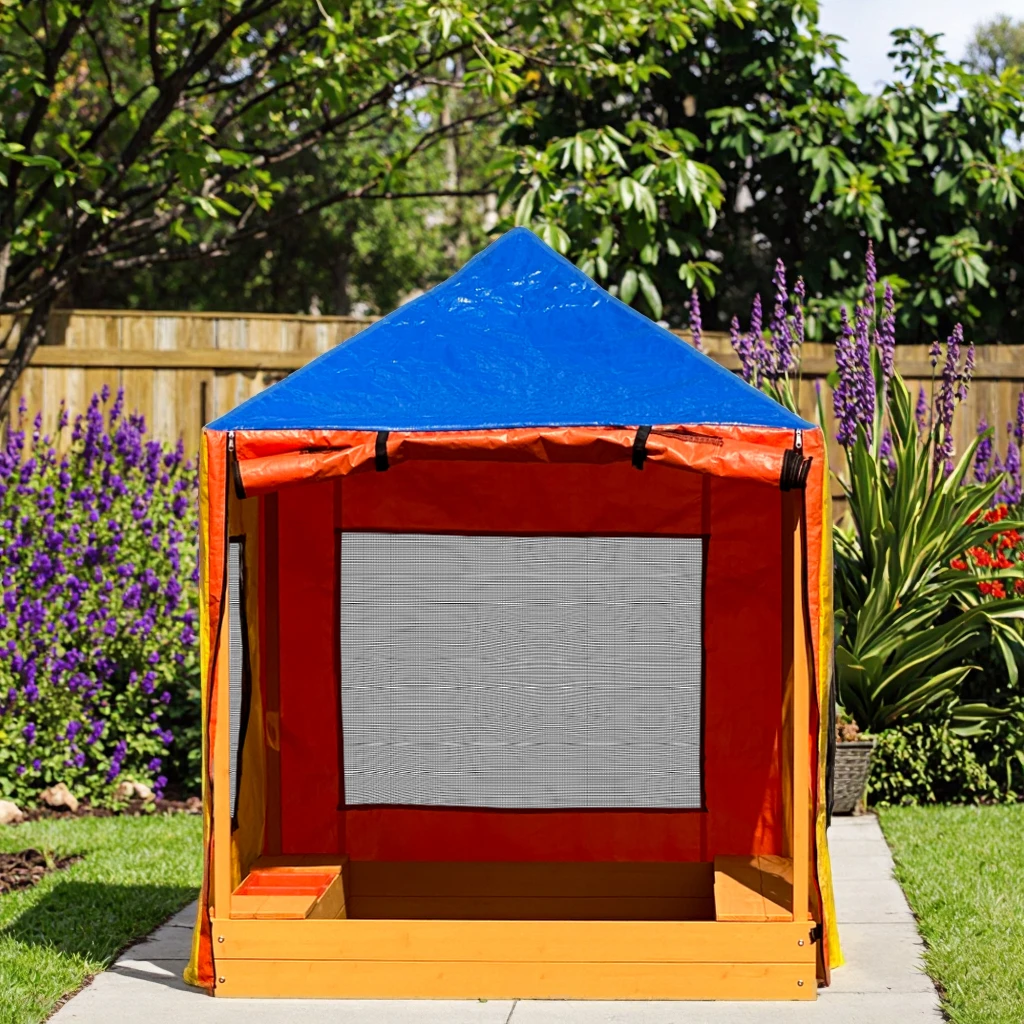 Kids Wooden Sandbox Outdoor Sa - Kids Outdoor Sandbox recension och pris