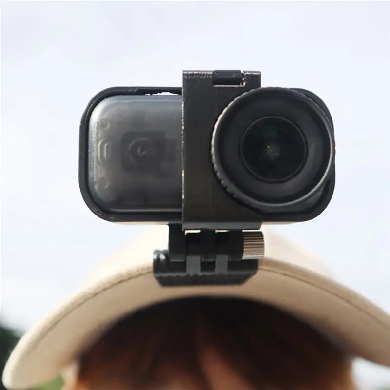 ABZW Cap Clip For DJI Osmo Nano 4K Thumb Sports Camera Adjustable Hat Brim Bracket Holder- Parent-Child