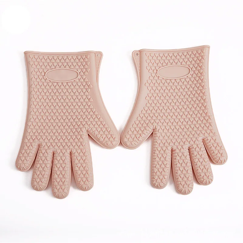 Insulated Anti-scalding Oven Silicone Gloves Can Be Used in Microwave Ovens and Baking Ovens